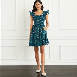Hill House Home Elizabeth Nap Dress in Moody Pond Floral